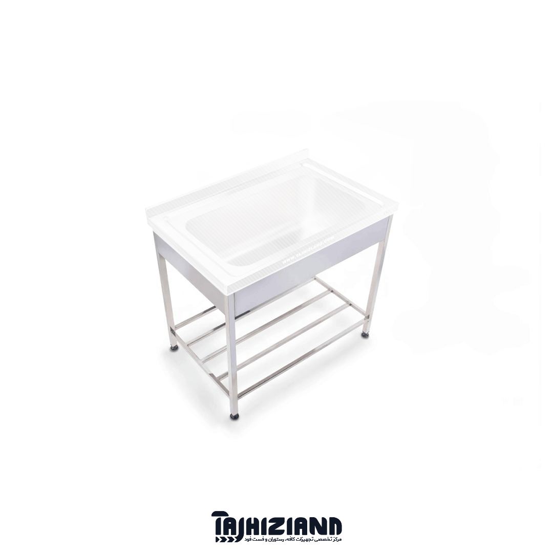 پایه سینک 80 سانتی استیل فرم SF ضخامت 1 میلیمتر