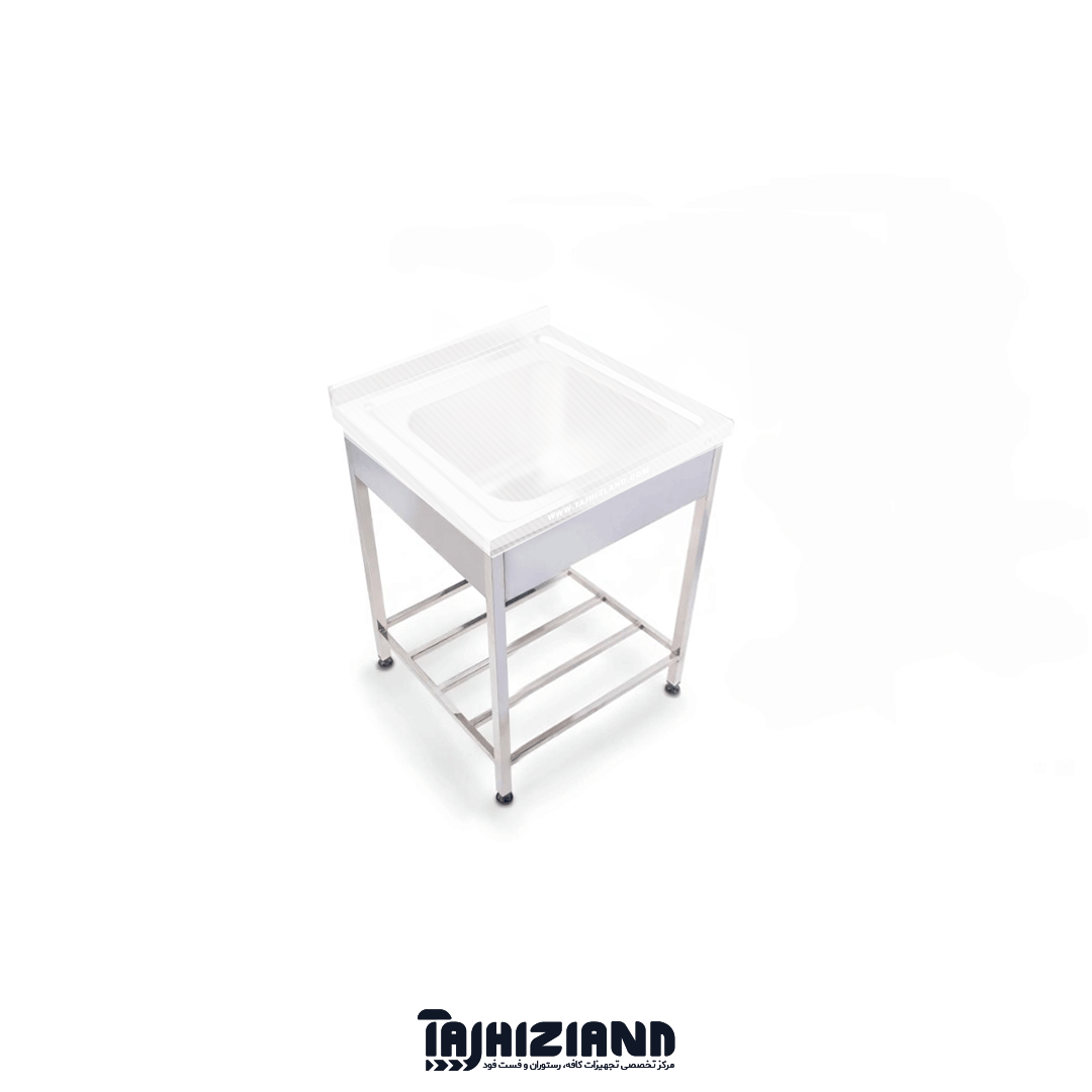 پایه سینک 65 سانتی استیل فرم SF ضخامت 1 میلیمتر